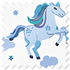 Unicorn Magic, Blue - Roller Blind